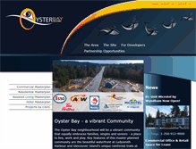 Tablet Screenshot of oysterbaydevelopment.com